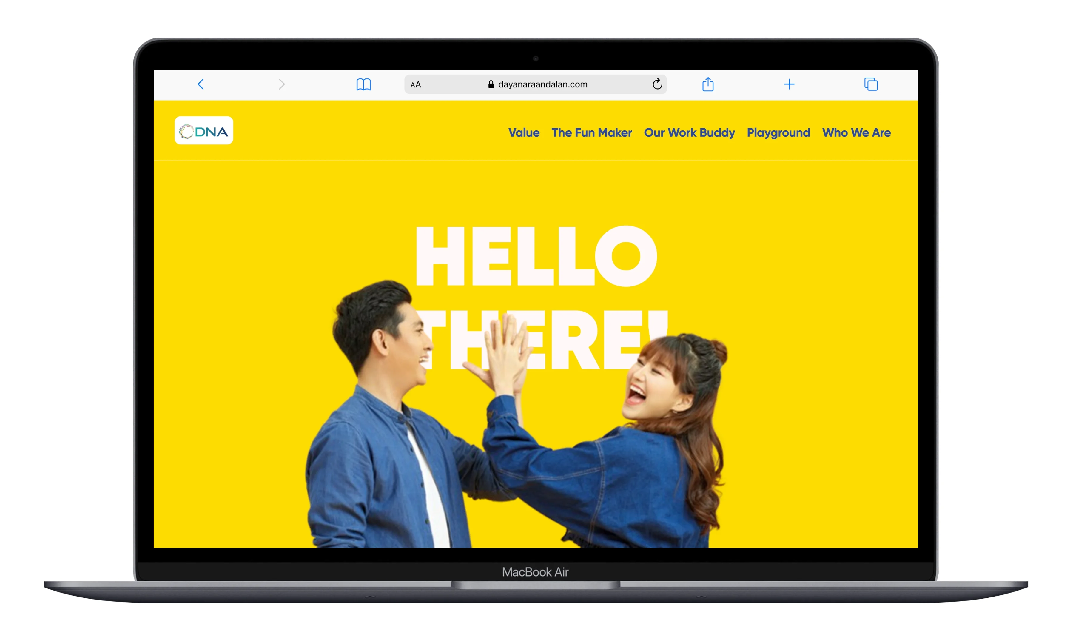 DNA Digital Agency: Company Profile Website & Business Email Setup